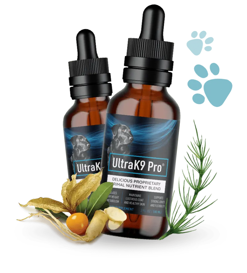 UltraK9 Pro Supplement Bottle
